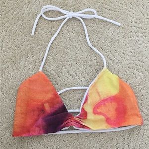 SOLD Nalu swim bikini top
